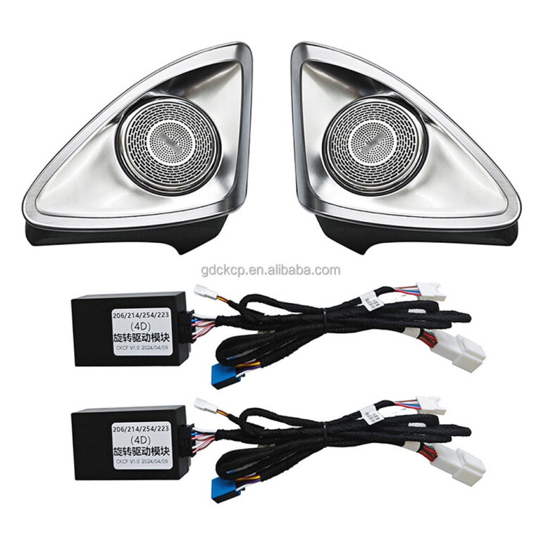4D rotating tweeter pair