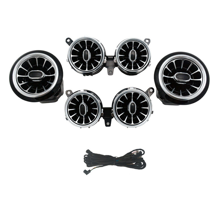 Front illuminated air vents