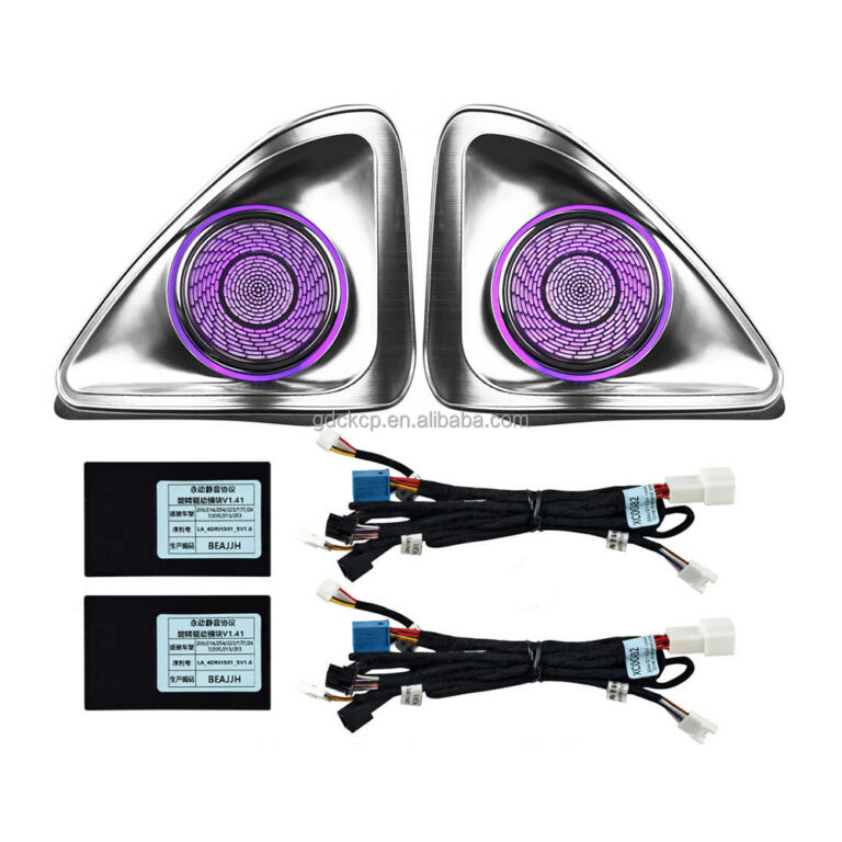 Continuous-rotation tweeter pair