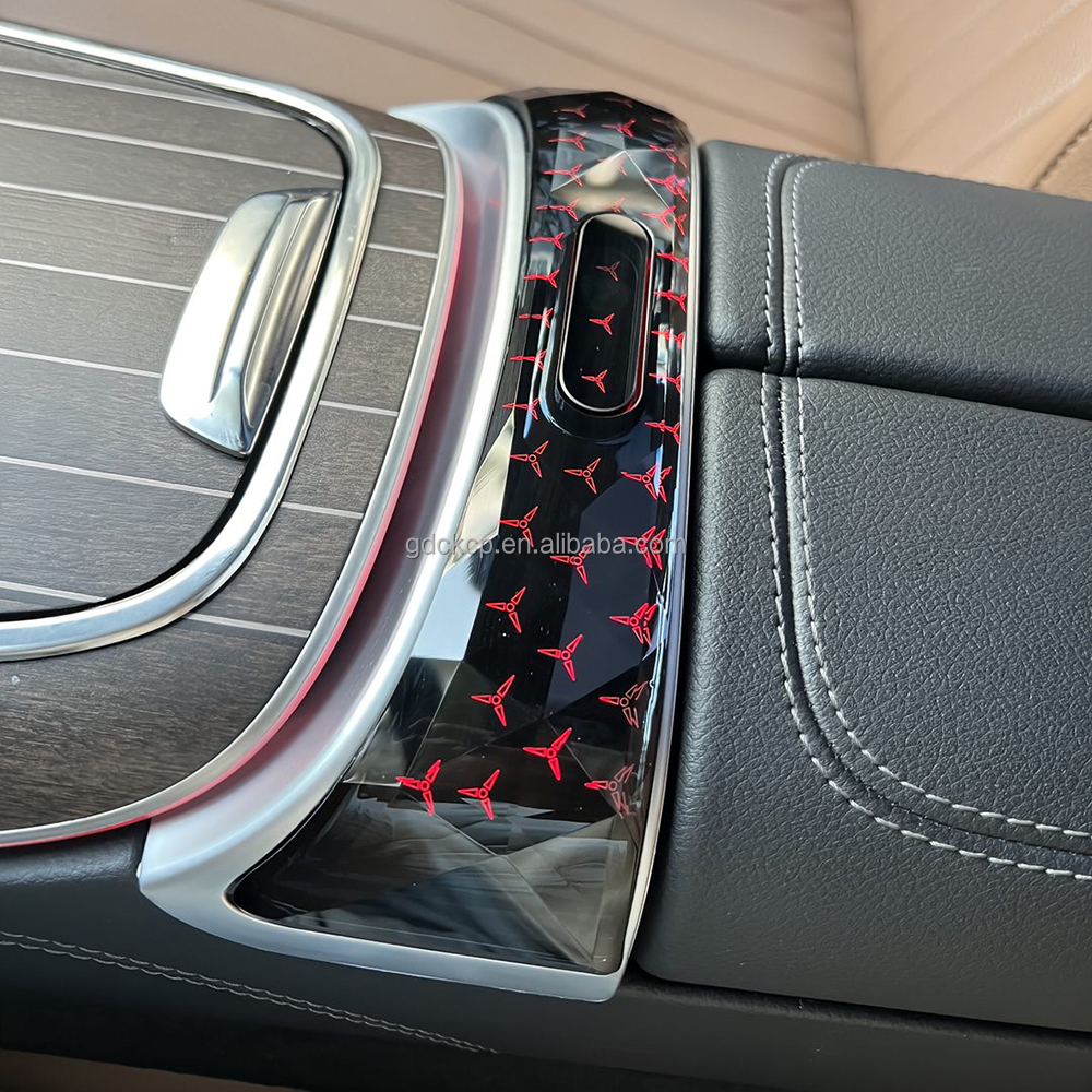 Plug and Play 64 Colors Crystal Saddle Ambient Light for Mercedes-Benz E-Class W214 Upgrade Interior Atmosphere Lamp