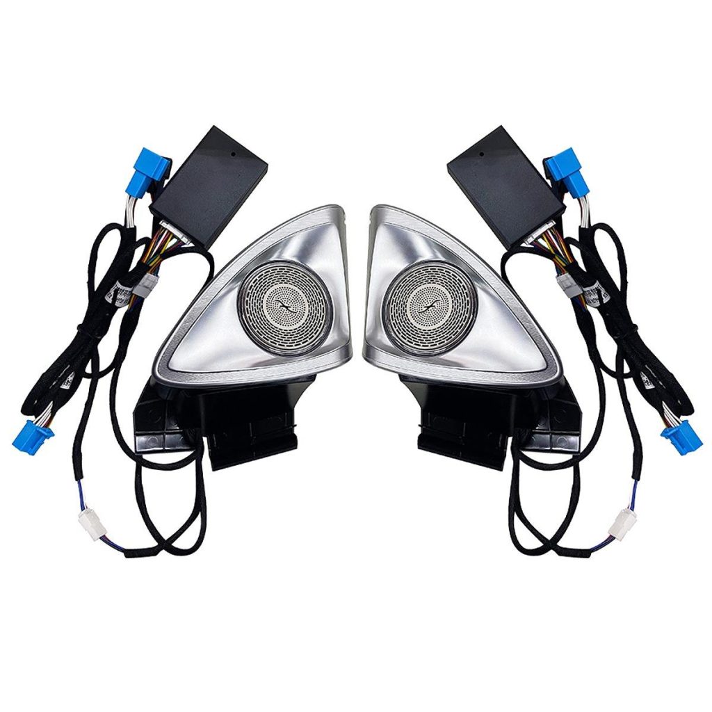 W257 Rotating Tweeter 64 Color Ambience Light for Benz CLS-class 2018-2023 Retrofit Ambient Light 4D Rotating Treble