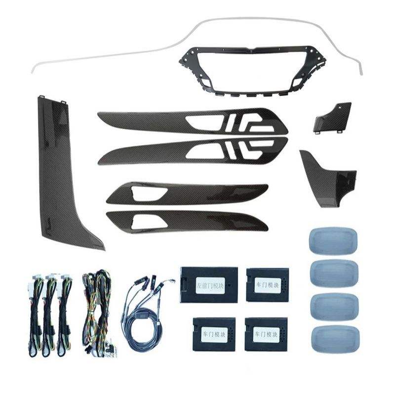 Interior Trim Panels — Four Finishes, With or Without Ambient Lighting for Mercedes-Benz GL / GLS X166 SUV 2012-2019