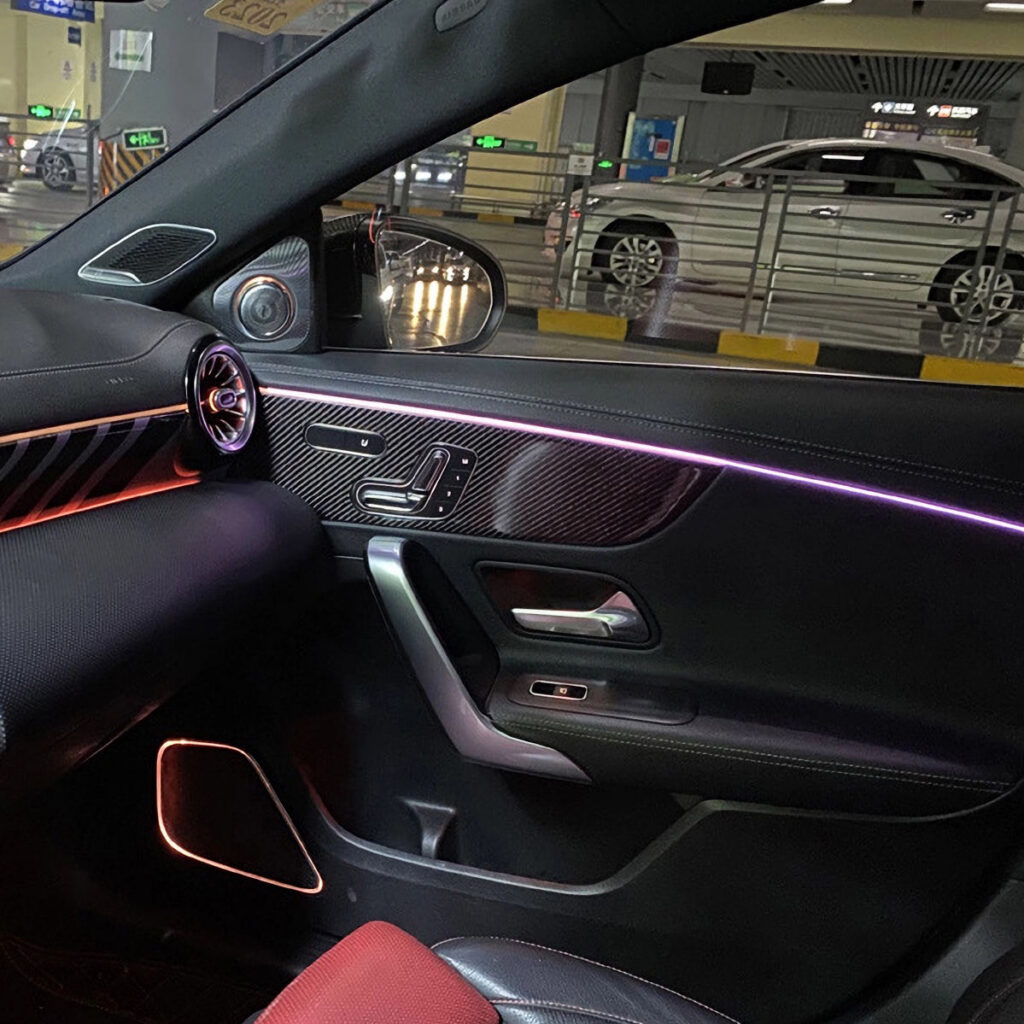 Car Interior Upgraded 64 Colors Colorful W177 Active Ambient Light for Mercedes Benz A/B/CLA/GLA/GLB-class W177 C118 W247