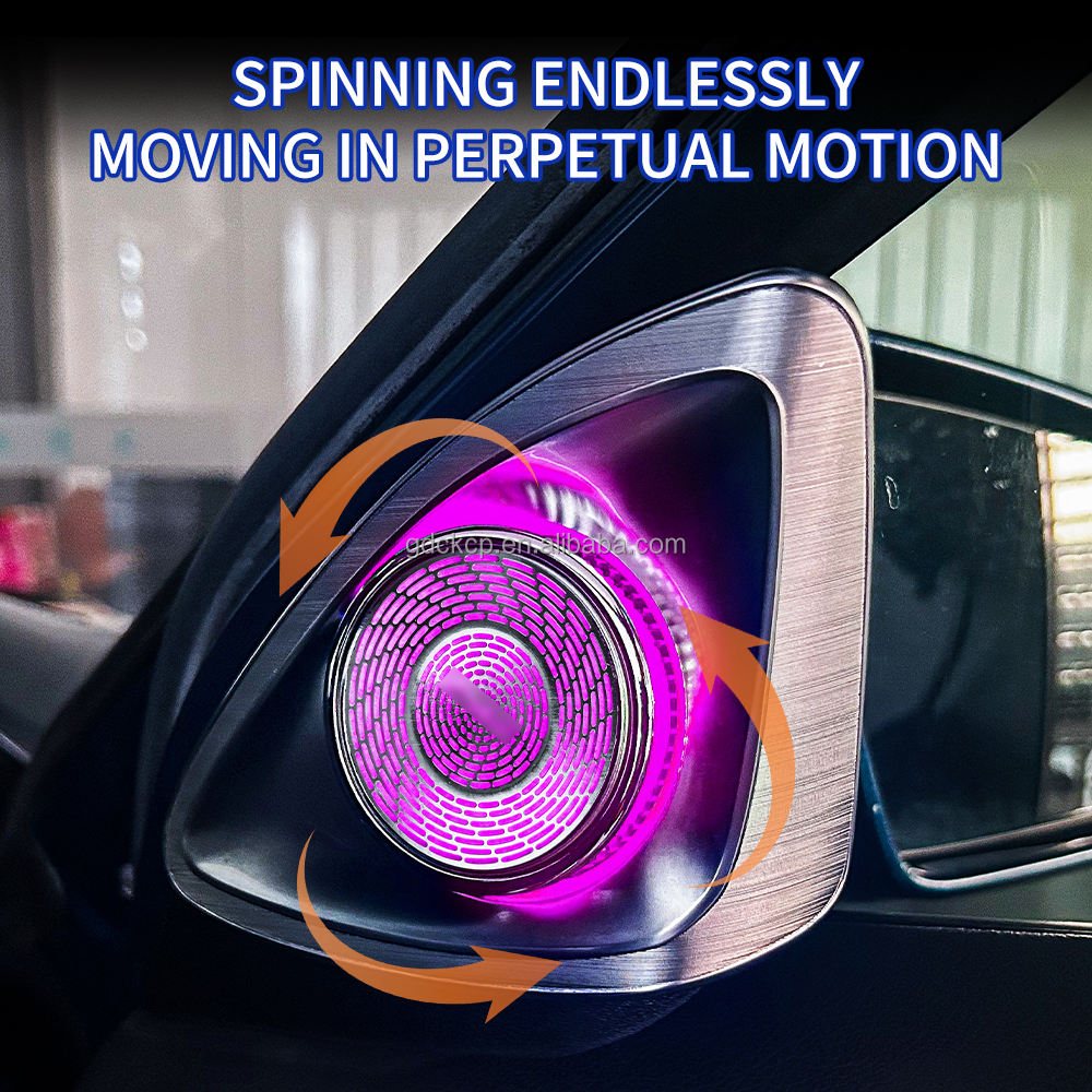 New Arrivals W156 Perpetual Rotation 4D Tweeter for Mercedes Benz GLA-class 2013-2019 Continuously Rotary Speaker LED Horn