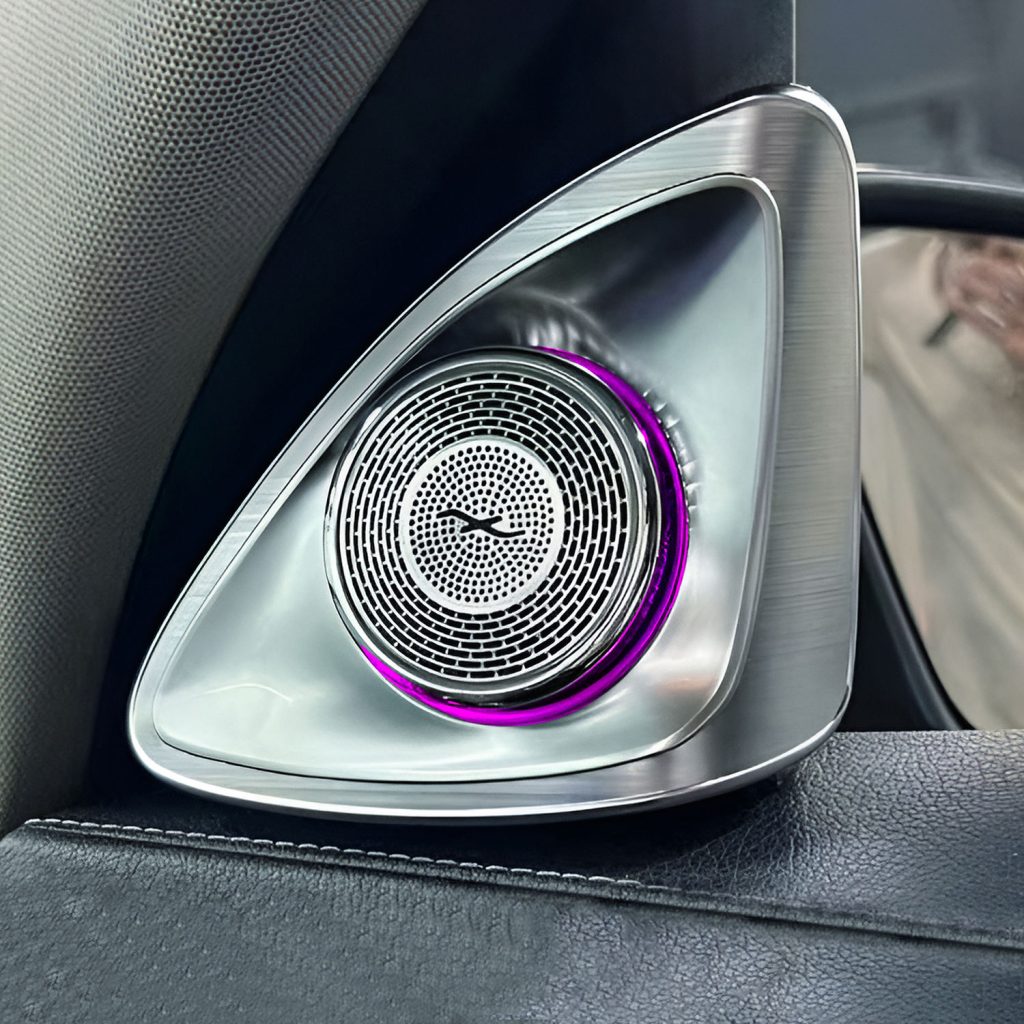 C205 C-Coupe 4D Rotating Tweeter Speaker 64 Colors LED Ambient Light for Mercedes Benz C-Coupe 2015-2021