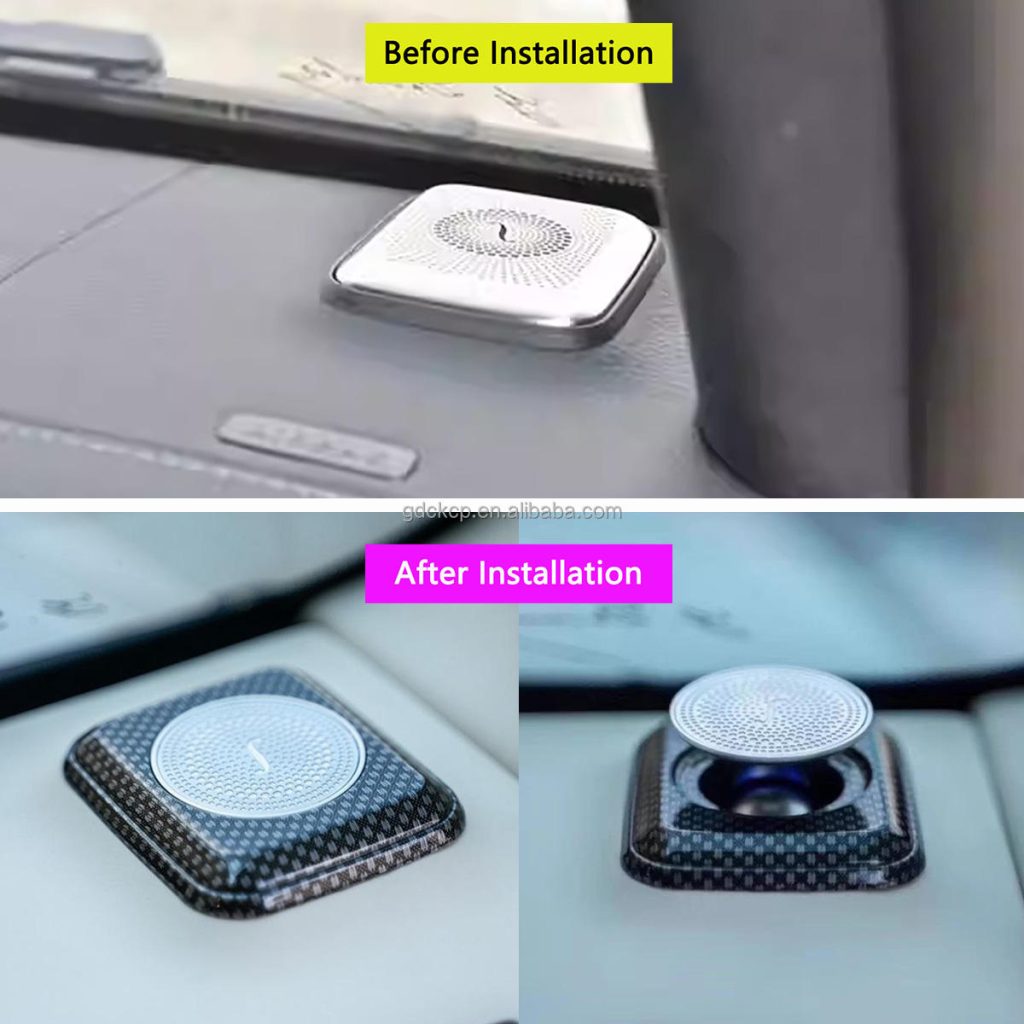 64 Colors Lifting Tweeter Ambient Light for Mercedes Benz G-class 2019-2024 W463 (2018) Lift-up Speaker Light
