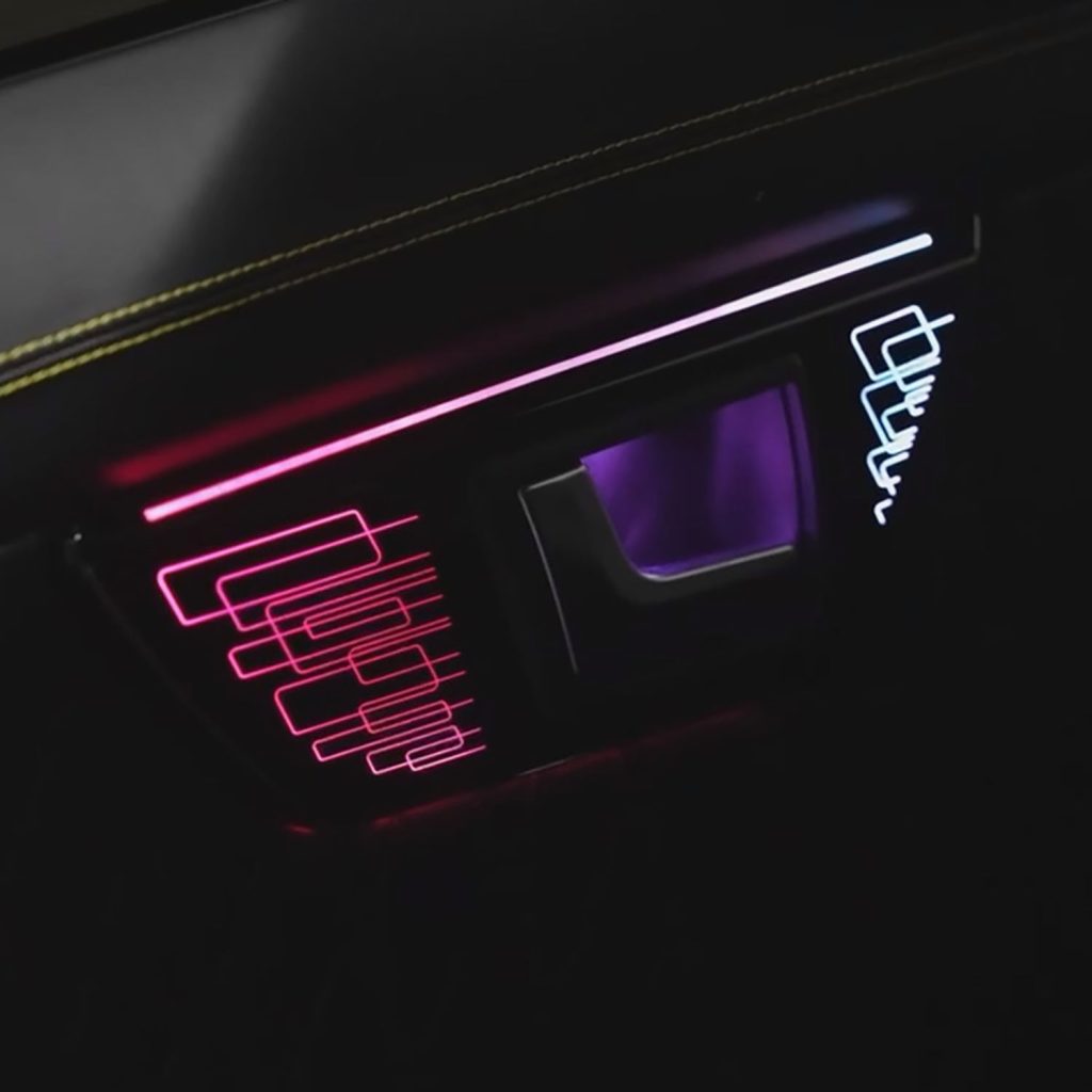 X204 Symphony Ambient Light Kit For Mercedes-Benz GLK 2012-2015 Atmosphere Light Car LED Air Vent Interior Ambient Lamp