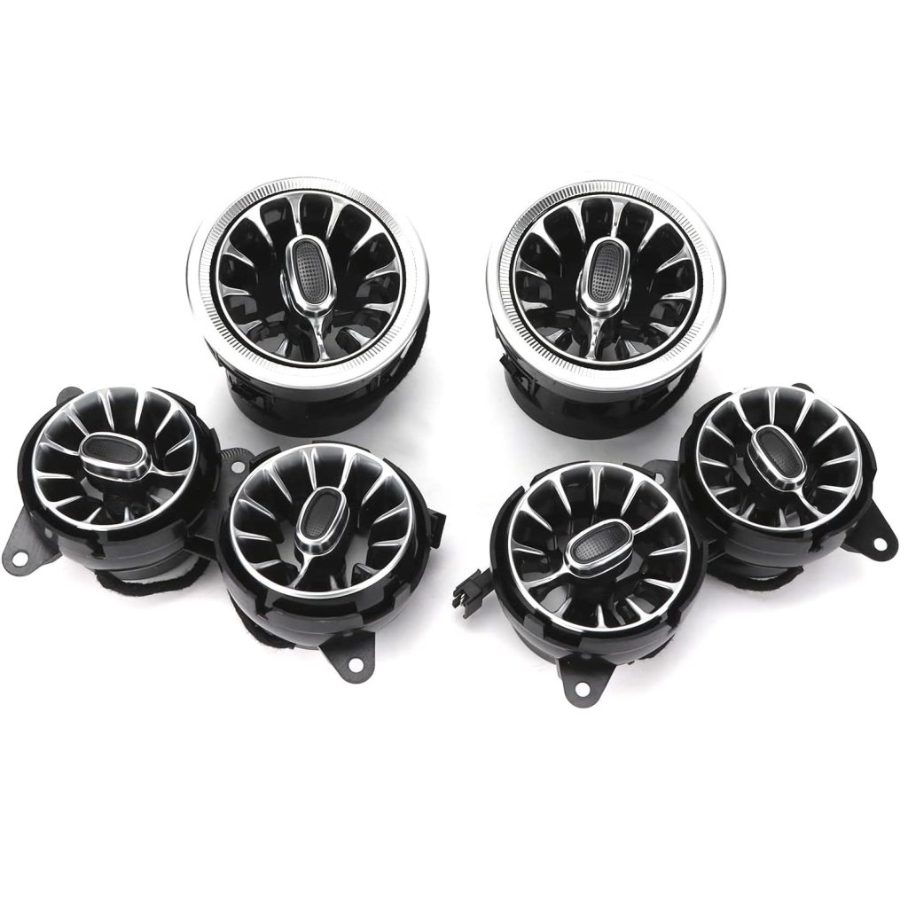 Suitable for Mercedes Benz S-Class W222 64 Colors LED Front&Rear Turbo Air Vents Ambient Light Plug&Play