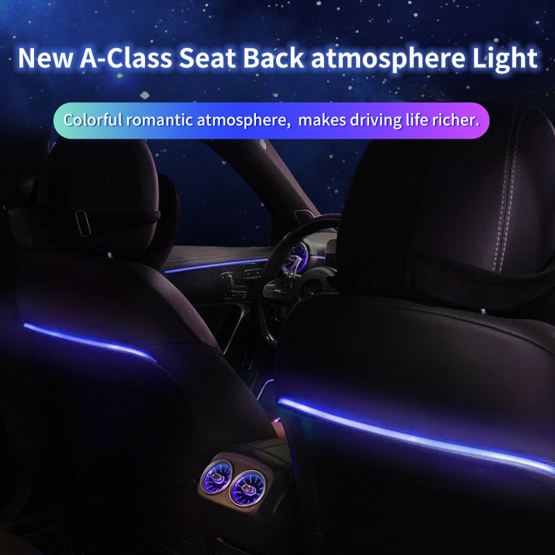 Best-selling Good Quality Seat Back Ambient Light Car Interior Upgraded for Mercedes-Benz New A/CLA-class W177 W118