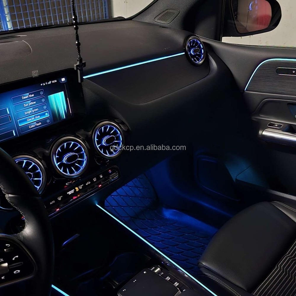 High Quality W247 64 Colors Basic Atmosphere Lighting for Benz B-Class W247 GLA H247 Colours Control Via Original Screen
