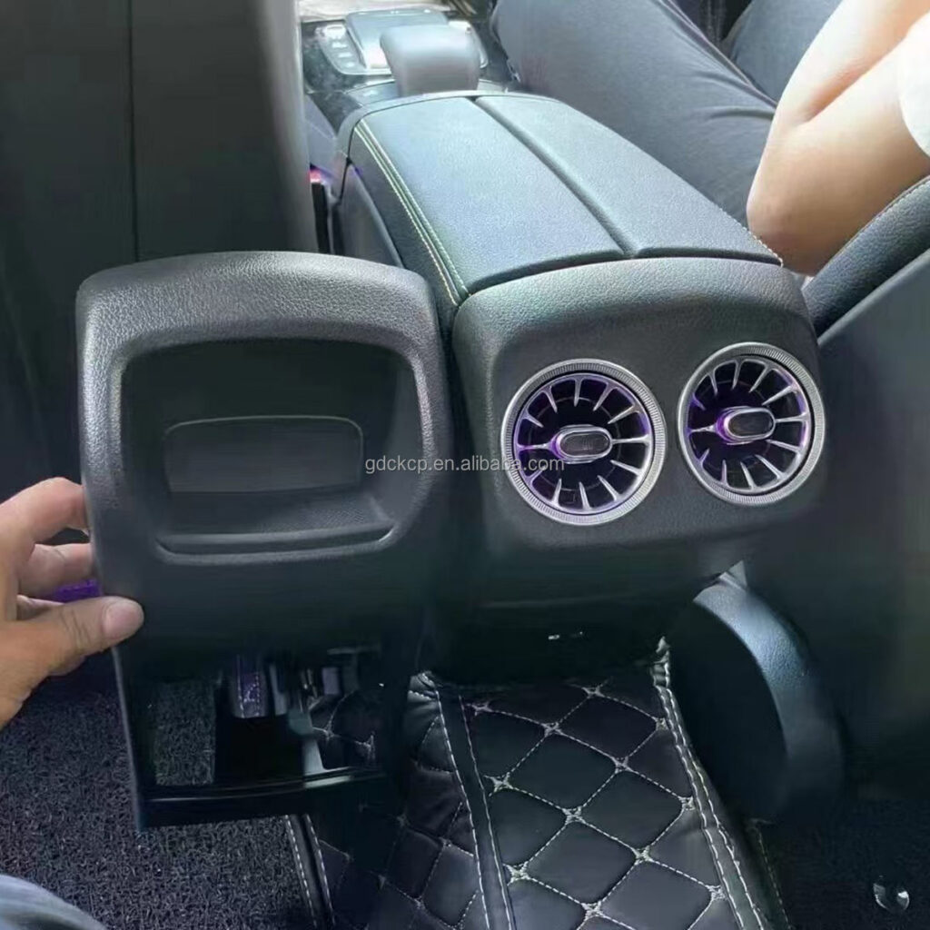 64 Colors Car Rear Air Vent Assembly Ambient Light Upgrade for Mercedes a W176 B W246 CLA C117 GLA X156