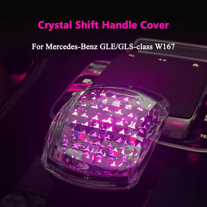 64 Colors Crystal Center-Console Hand Rest Cover for Mercedes-Benz GLS X167 SUV 2020-2026