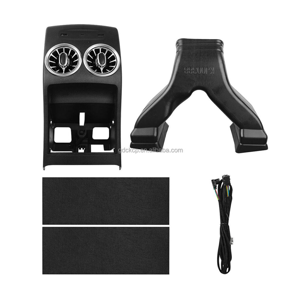 64 Color LED Rear Air Vent for Mercedes Benz A-class W176 B-class W246 CLA C117 GLA X156 Rear Air Outlet Assembly Upgrade Kit