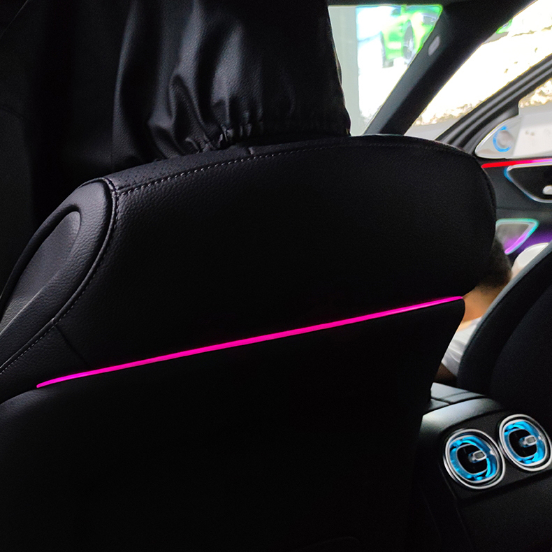 64 Colors Car Seat Back Ambient Light for Mercedes-Benz GLC X253