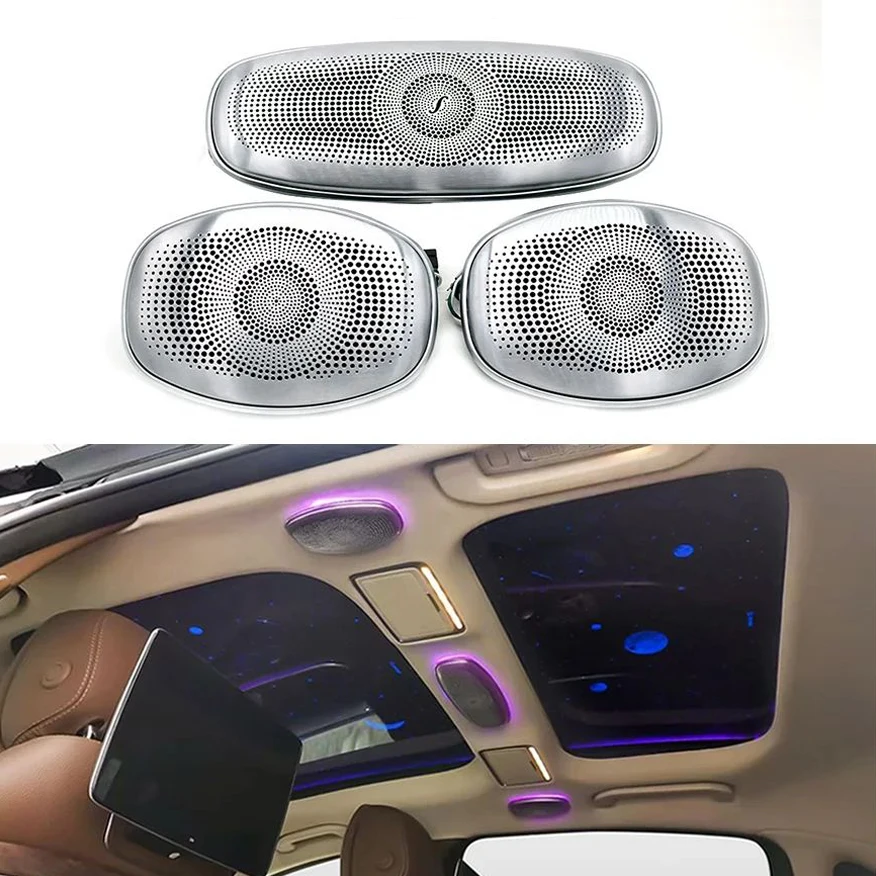 3-Piece Roof Speaker Cover Set for Mercedes-Benz GLC X253