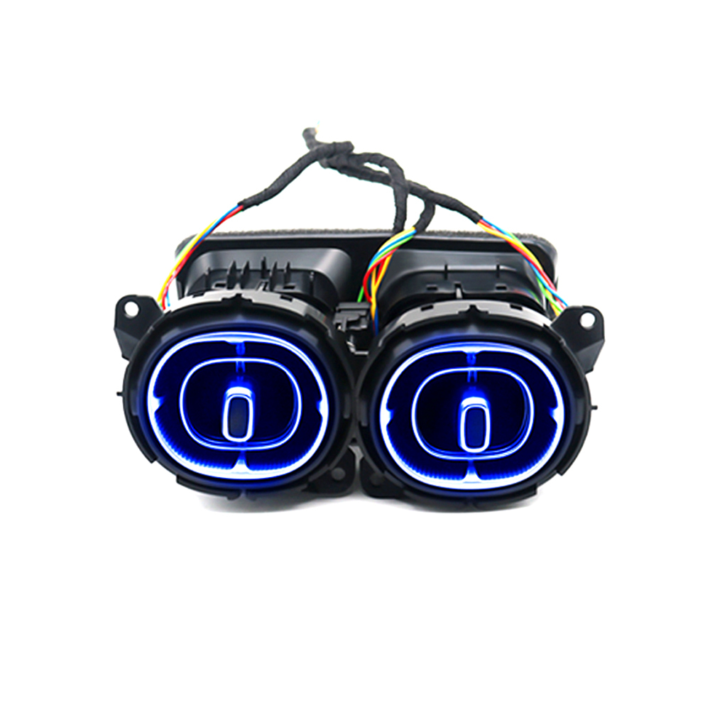 CKCP 64 Colors Rear Turbine Air Vent Ambient Light Mercedes-Benz C-Class W206 2021+ Car LED Atmosphere Lamp CE Interior