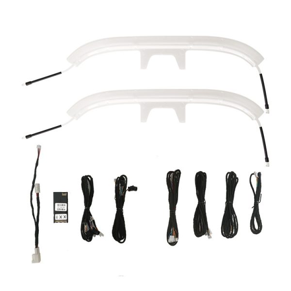 Seat-backrest ambient-lighting kit